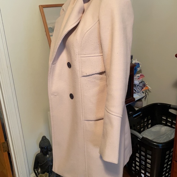 Cream pea coat - Picture 2 of 4